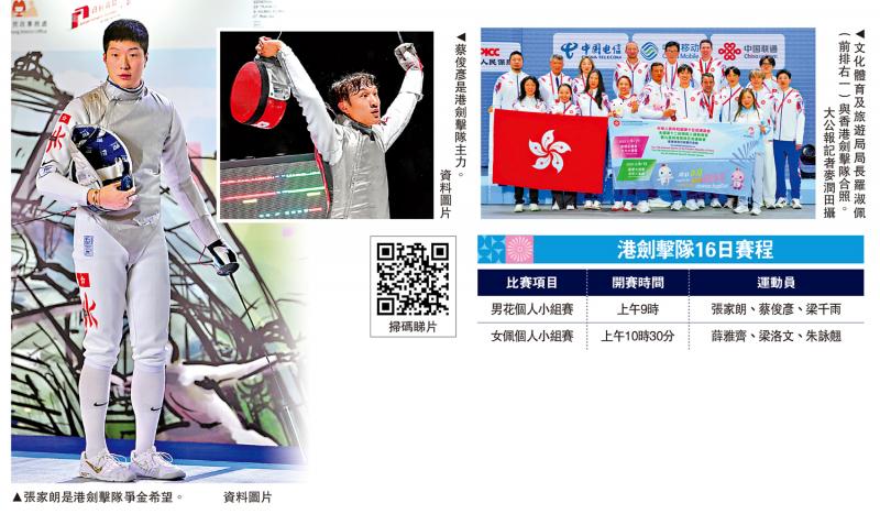 第十五届全国运动会 全运＋剑击/何思朗佩剑摘银 张家朗蔡俊彦今冲金