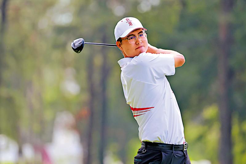 高尔夫球男团赛 港队暂并列第2
