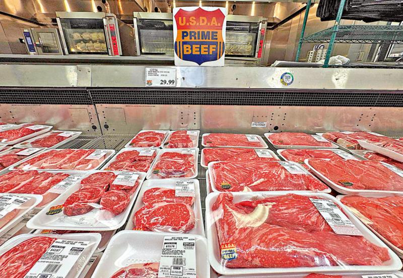 ﻿食品价格高企 美豁免牛肉等农产品关税