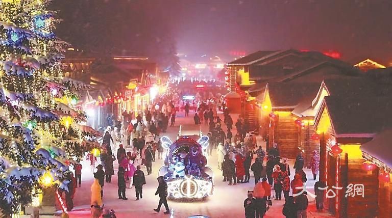 中国雪乡开园迎客