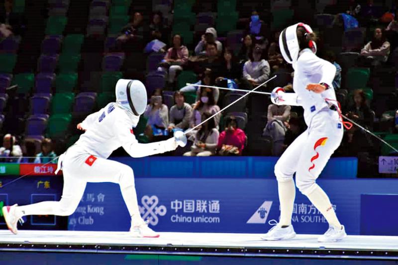 女重剑团体赛获第4 港队无缘奖牌