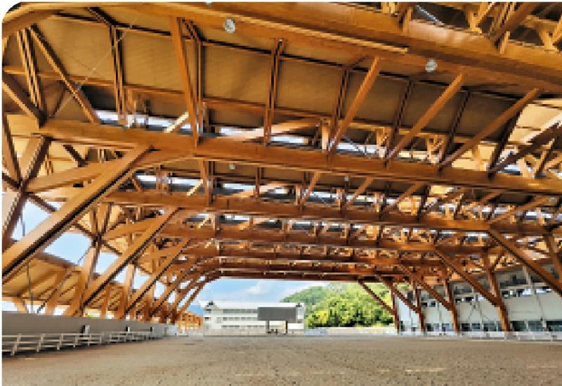 全新范式/66米大跨度创纪录 观马术体验建筑之美