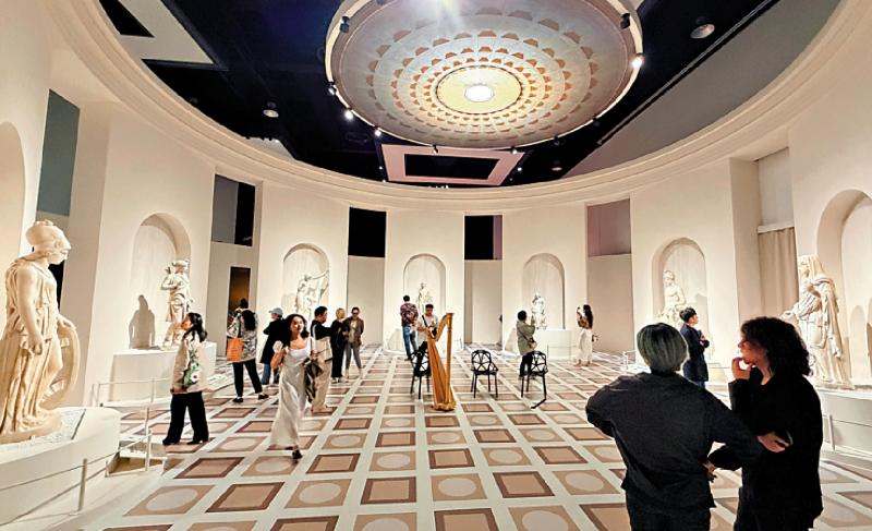 131件珍藏涵盖雕塑陶器玻璃器石棺浮雕等 “从奥林匹斯到卡皮托利”回望古罗马文明