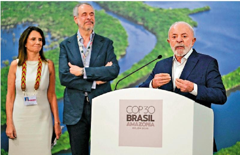 ﻿卢拉现身气候大会 吁各方达成减排共识