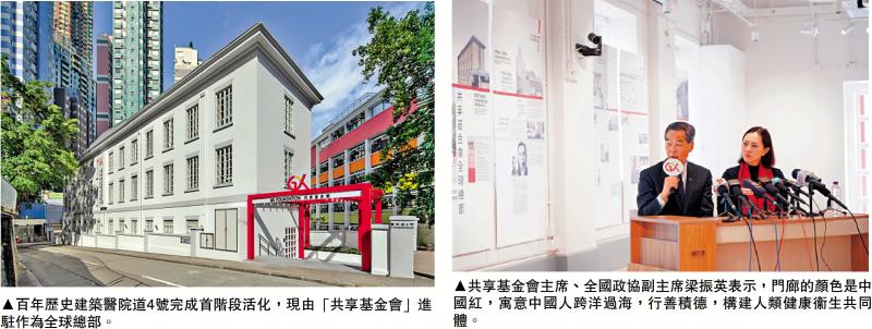 活化古蹟/“共享基金会”总部进驻医院道4号