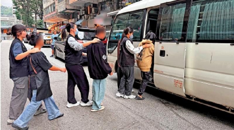 扫黑工拘43人 揭外佣被炒匿港打工