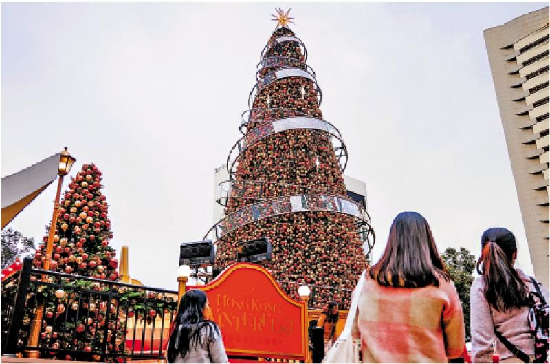 ﻿市井万象/圣诞氛围浓