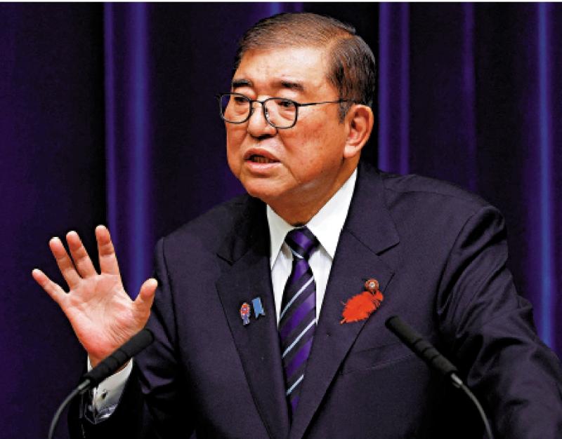 ﻿前首相石破茂再批高市谬论