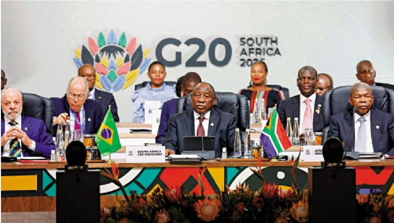 ﻿南非：美国缺席G20 轮值交接仪式取消