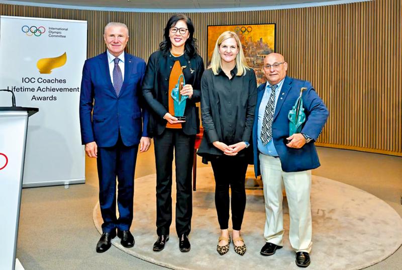 郎平获国际奥委会教练终身成就奖