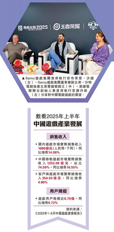 ﻿中国电竞业腾飞 成数字经济新引擎