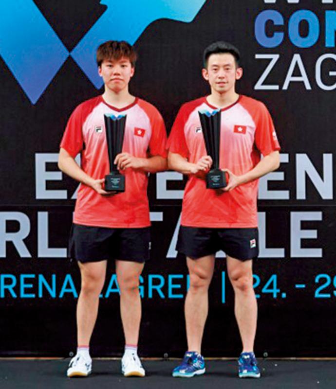 “黄陈配”膺男双世一