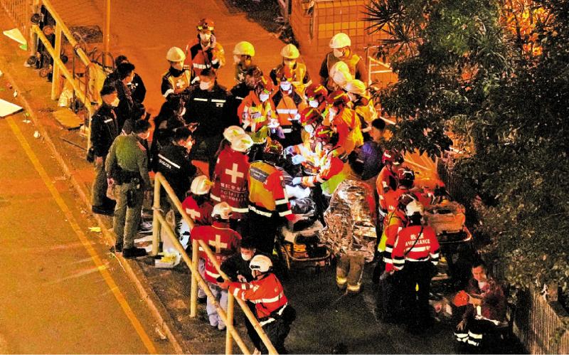 ﻿依法追究起火责任 研金属棚架取代竹棚