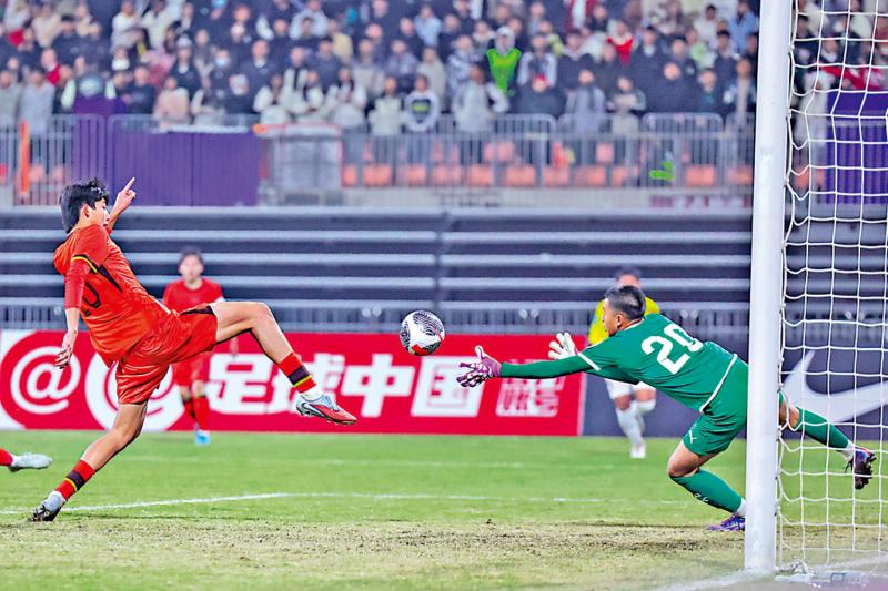 U17亚盃外　国家队大胜文莱队