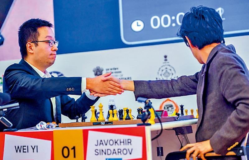 韦奕获国际棋联世盃亚军