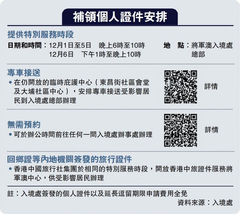 ﻿补领个人证件安排