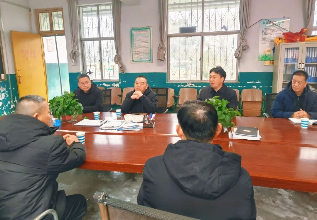 商丘市第十三中学教育集团总校领导深入成员校刘口一中调研