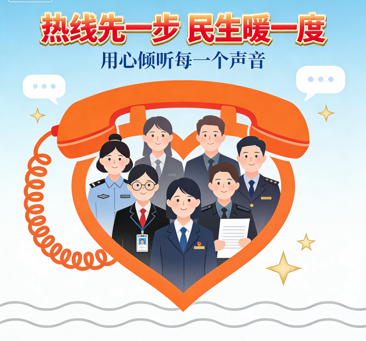 热线先一步 民生暖一度