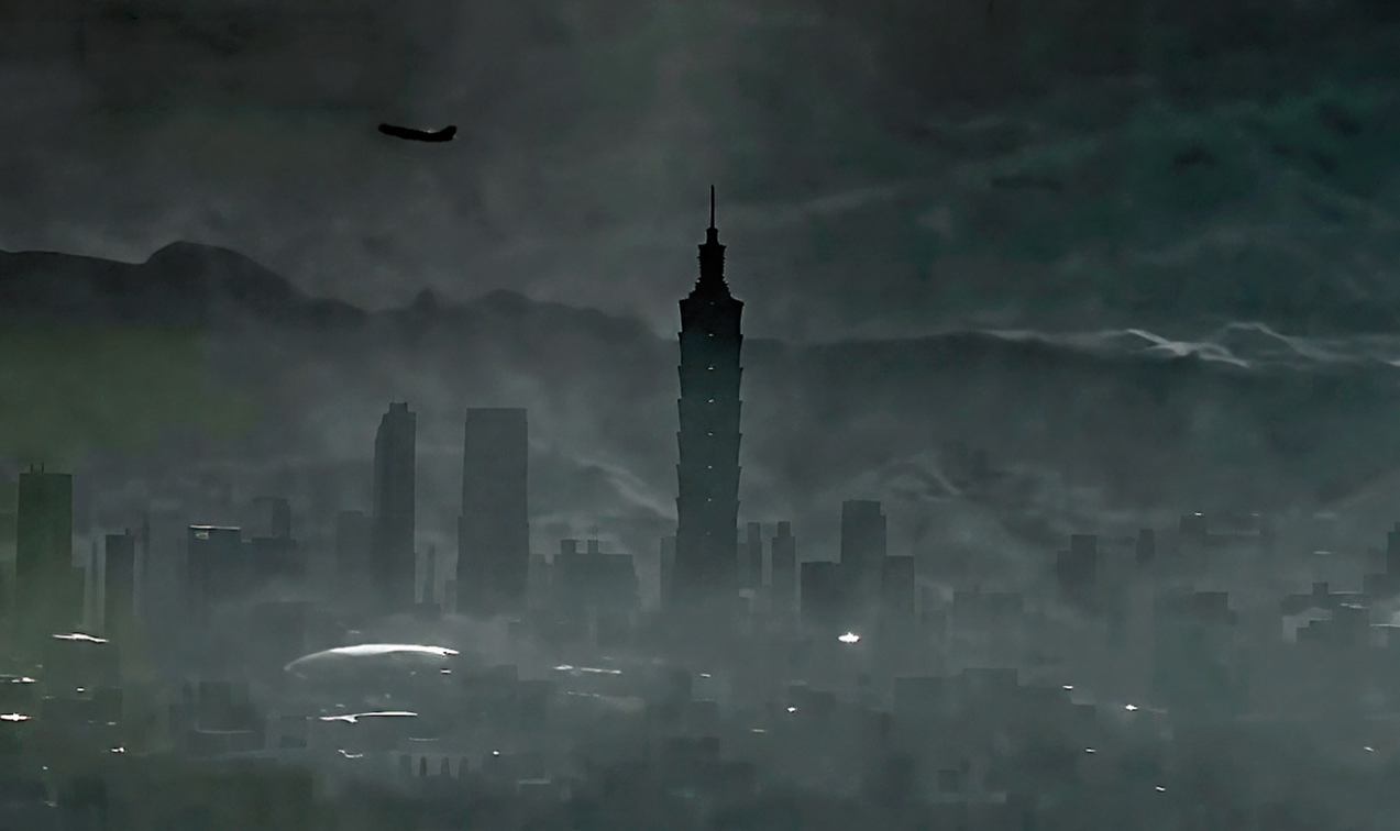 “双尾蝎”无人机俯瞰台北 情报界：与101大厦直线距离仅40公里