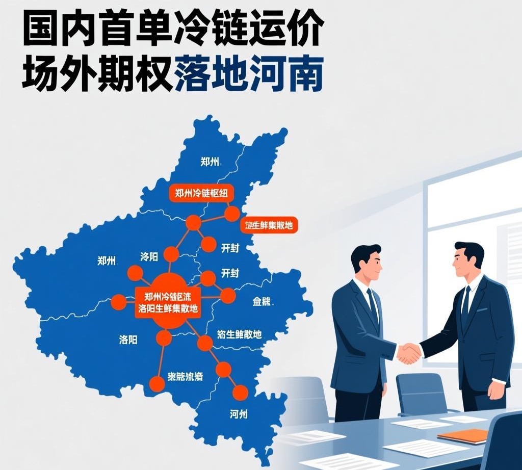 国内首单冷链运价场外期权落地河南