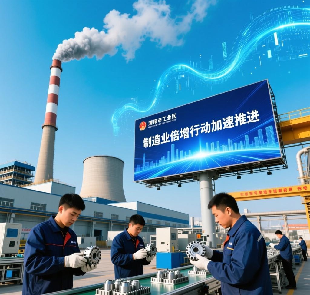 一开年，就按下了促进制造业倍增行动“加速键”—— “濮”写制造强市新篇章