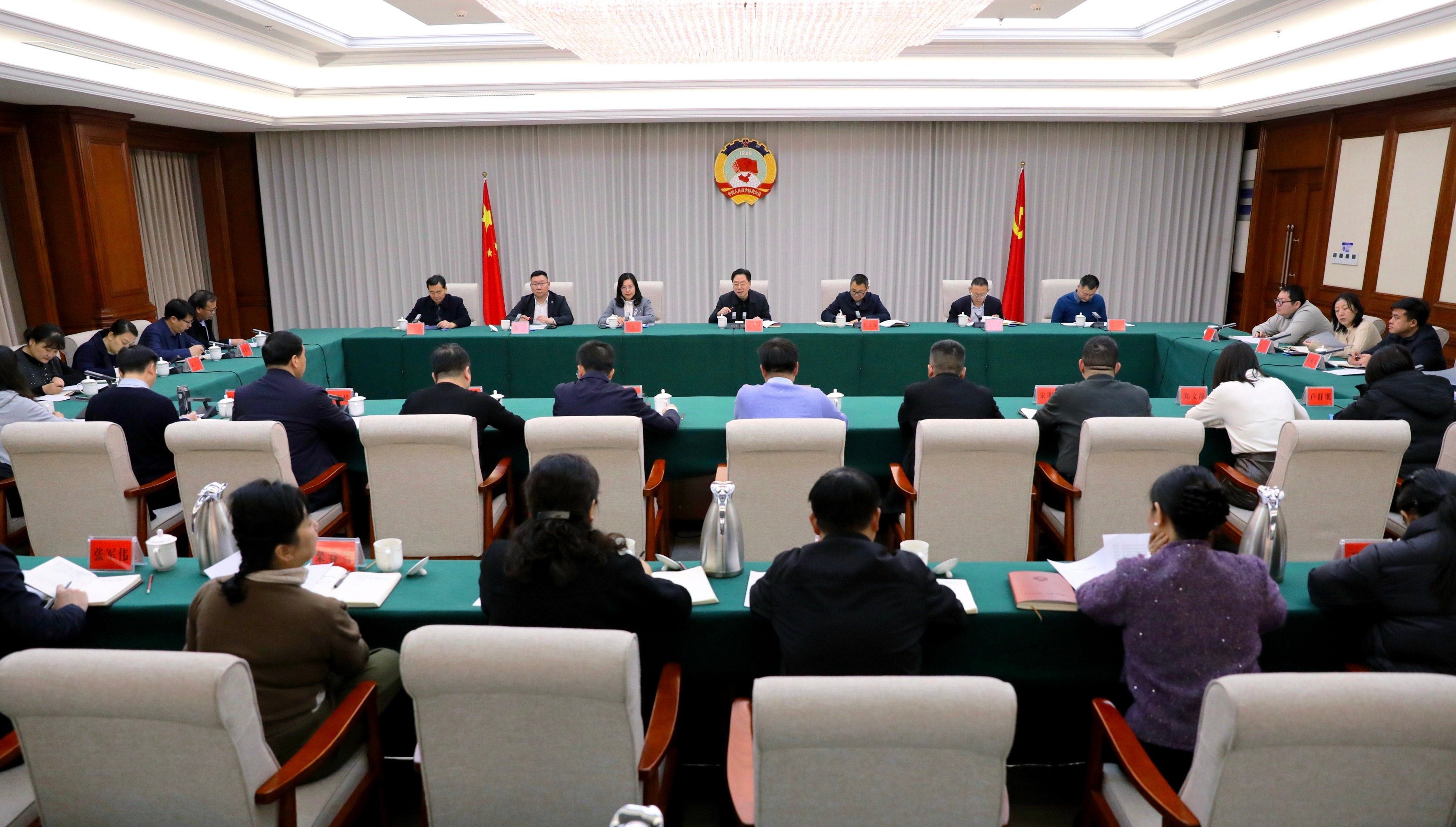 河南省政协提案委员会召开提案工作交流座谈会