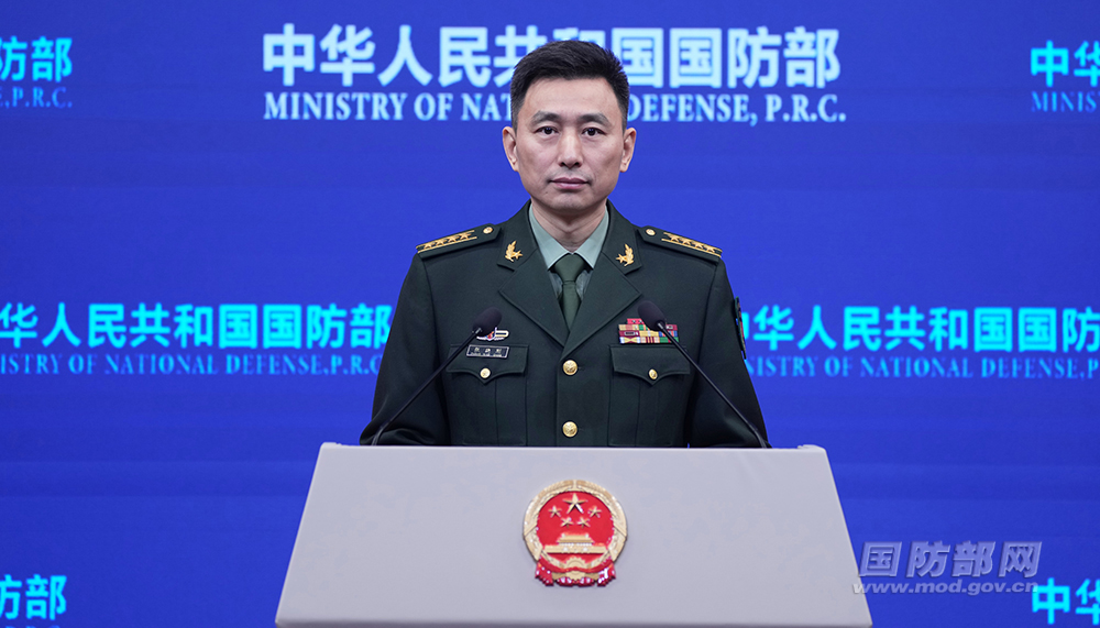 国防部：菲方不要挑战中方维护领土主权和海洋权益的决心意志