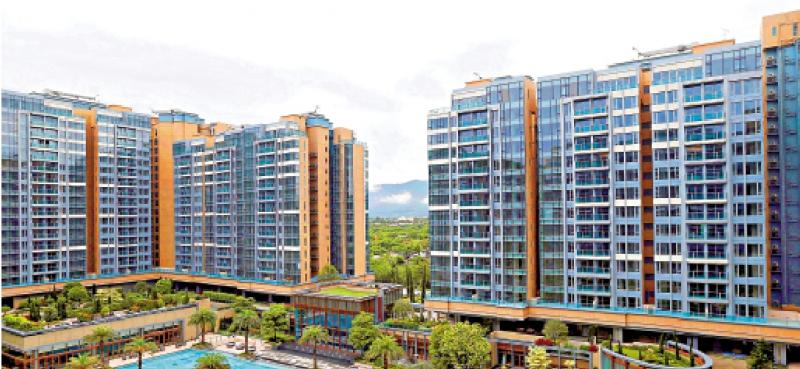 元朗峻峦顶层4房 换楼客1380万承接