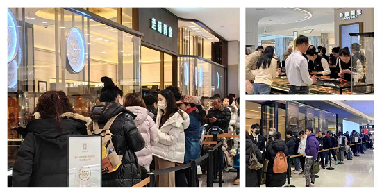 2026年中国高端消费以各地排队抢购老铺黄金开局