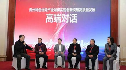 贵州特色优势产业创新发展高端对话举行