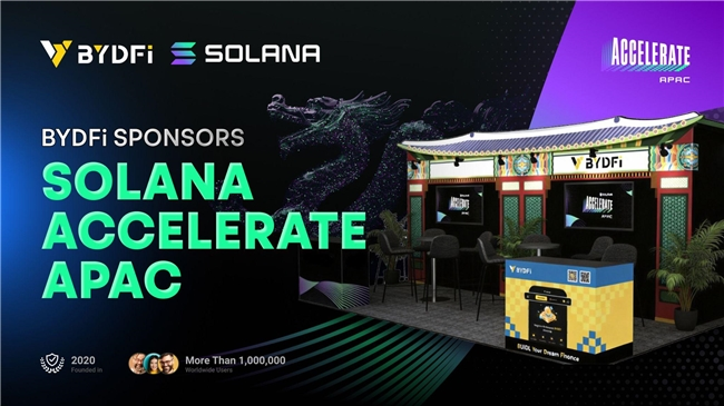 BYDFi参与Solana Accelerate APAC，深化Solana交流
