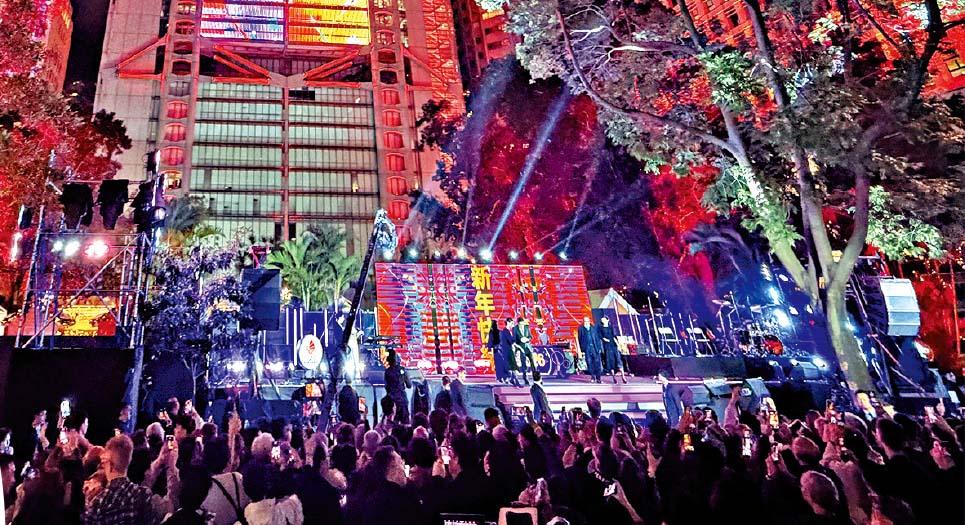 香港全新「光影巡禮」吸客 帶動夜經濟