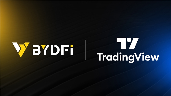 BYDFi永续合约数据正式上线TradingView