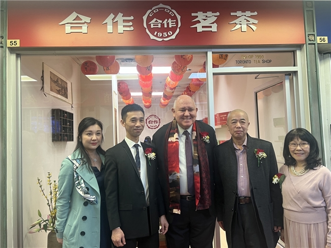 一片湘茶跨越太平洋 湖南茶品牌走进北美市场