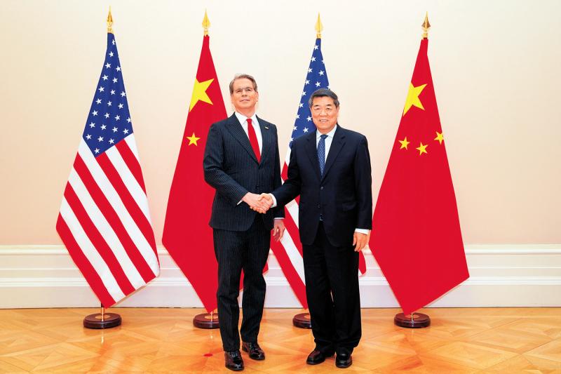 中美巴黎贸谈达新共识 续保持磋商