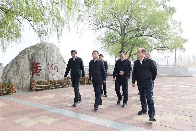 刘宁到郑州洛阳开封调研黄河流域生态保护和高质量发展工作
