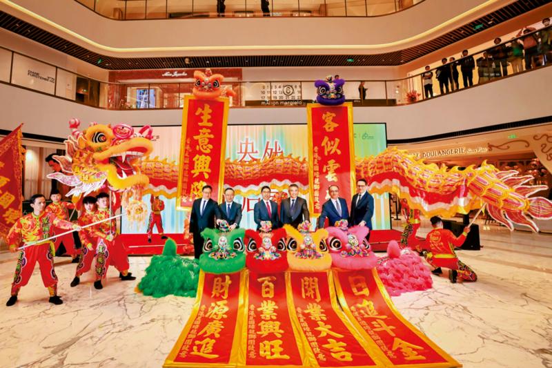 杭州恒隆广场试业 零售出租率逾九成