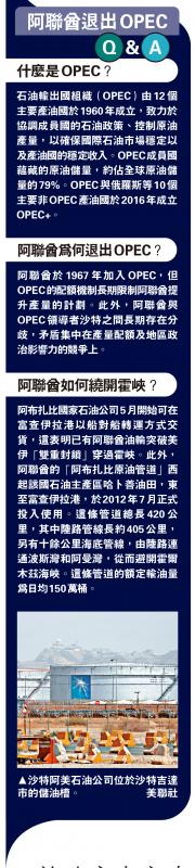 阿联酋退出OPEC Q&A