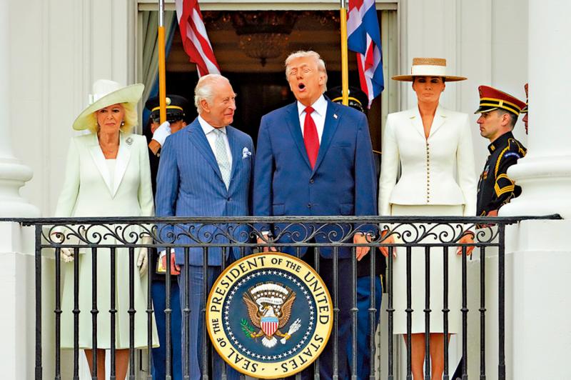 查尔斯抵白宫 难弥合美英关系裂痕