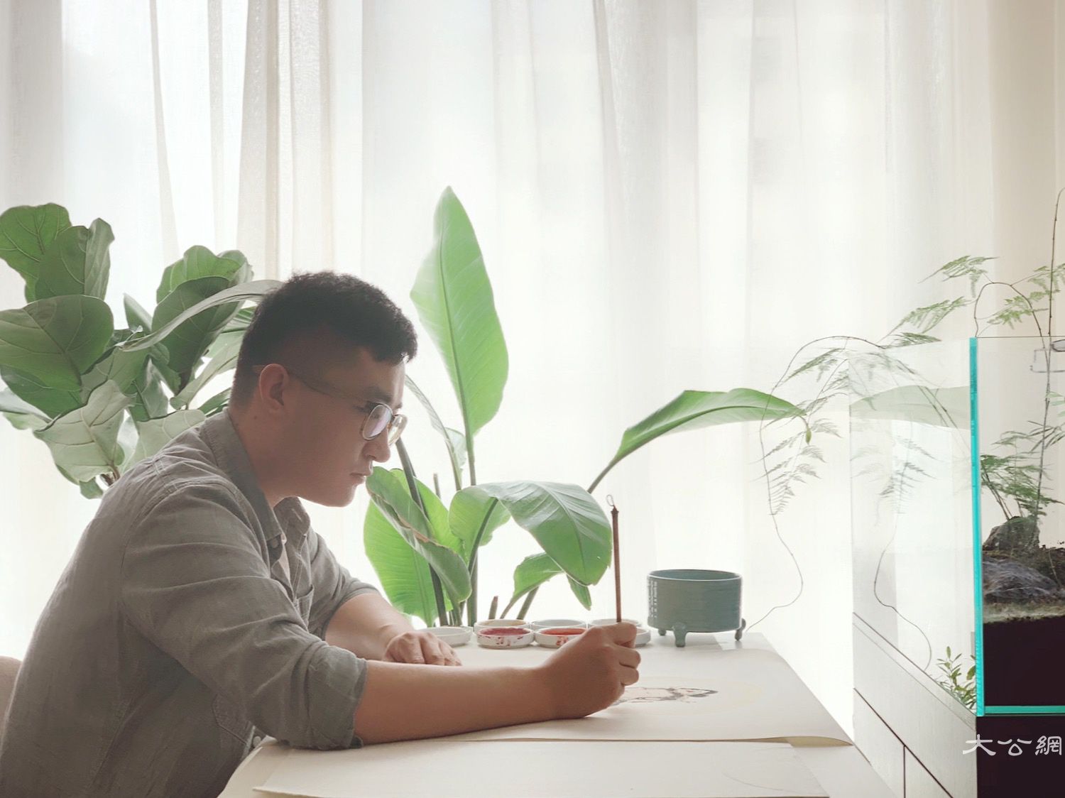 观音犹在心目中——石坤笔下的佛菩萨圣像