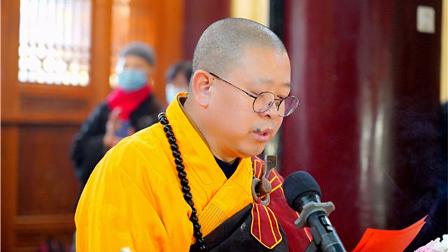 一诚长老圆寂三周年 纯一法师冬至祭文颂赞