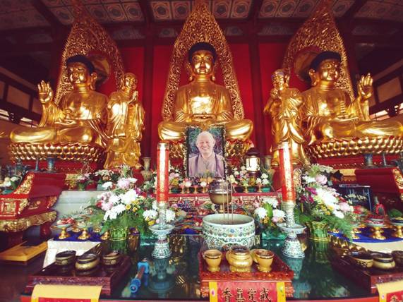 香港佛教聯合會會長寬運大和尚出席淨慧長老示寂十周年紀念活動