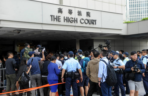 港府接获中央通知将会释法 律政司今早已告知法院