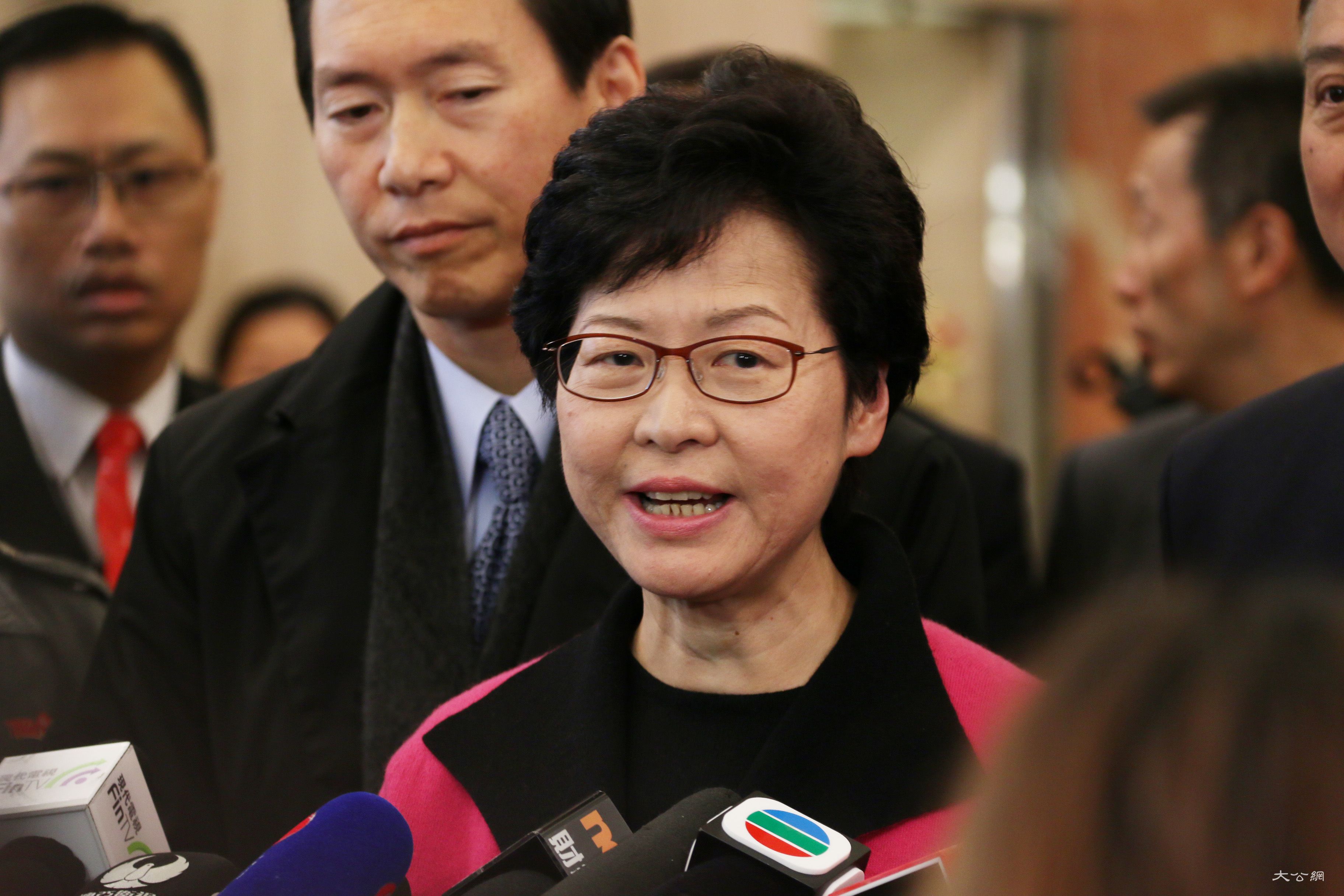 林鄭獲579選委提名參選 一馬當先 