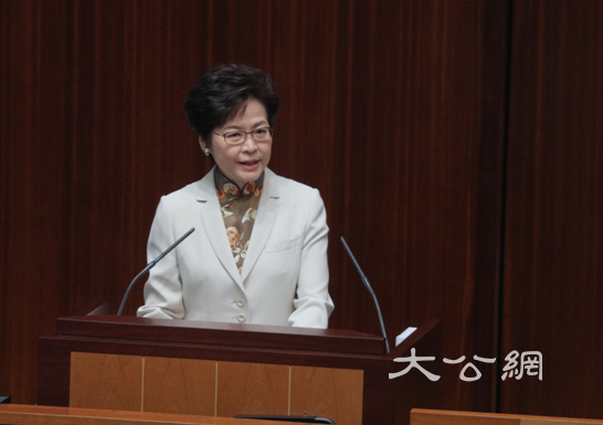 林鄭施政報告「首秀」的三個「最」