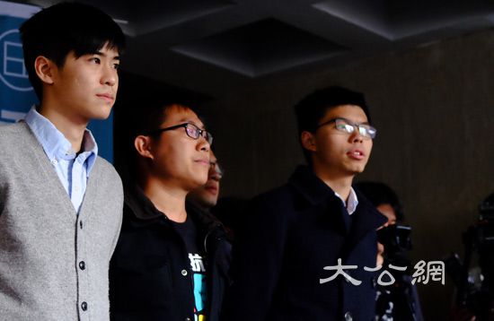 「佔旺」案黃之鋒黃浩銘不獲保釋 即時入獄