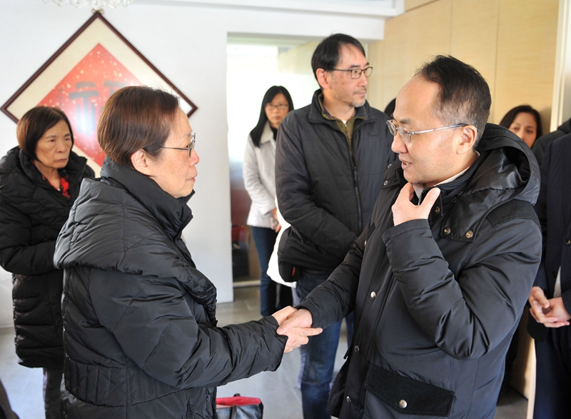 王志民对饶宗颐先生逝世深表哀悼并慰问其亲属