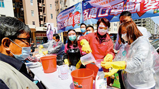 “抗疫连线”全港派百万口罩